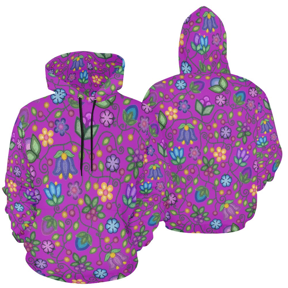 Bloom Uplift Purple Hoodie for Men (USA Size)