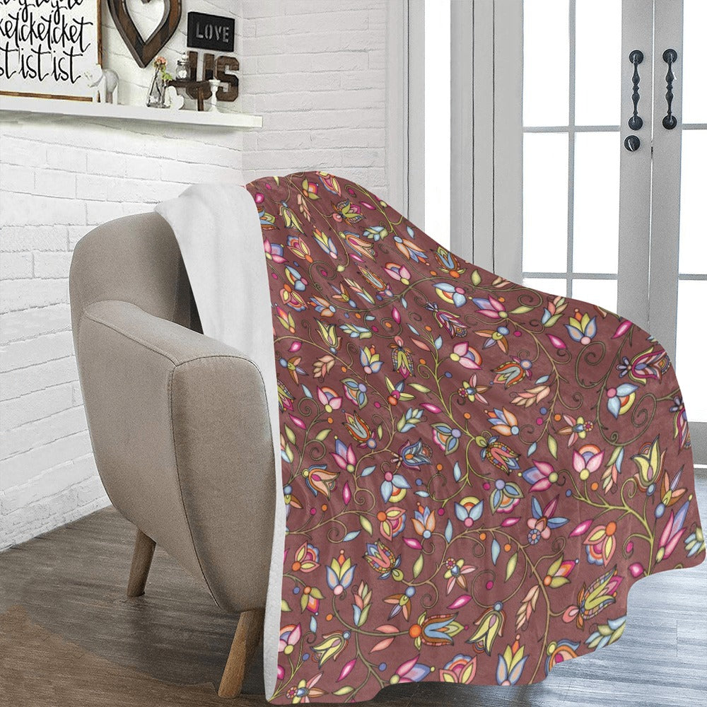 Buffalo Bloom Clay Ultra-Soft Micro Fleece Blanket 60"x80"