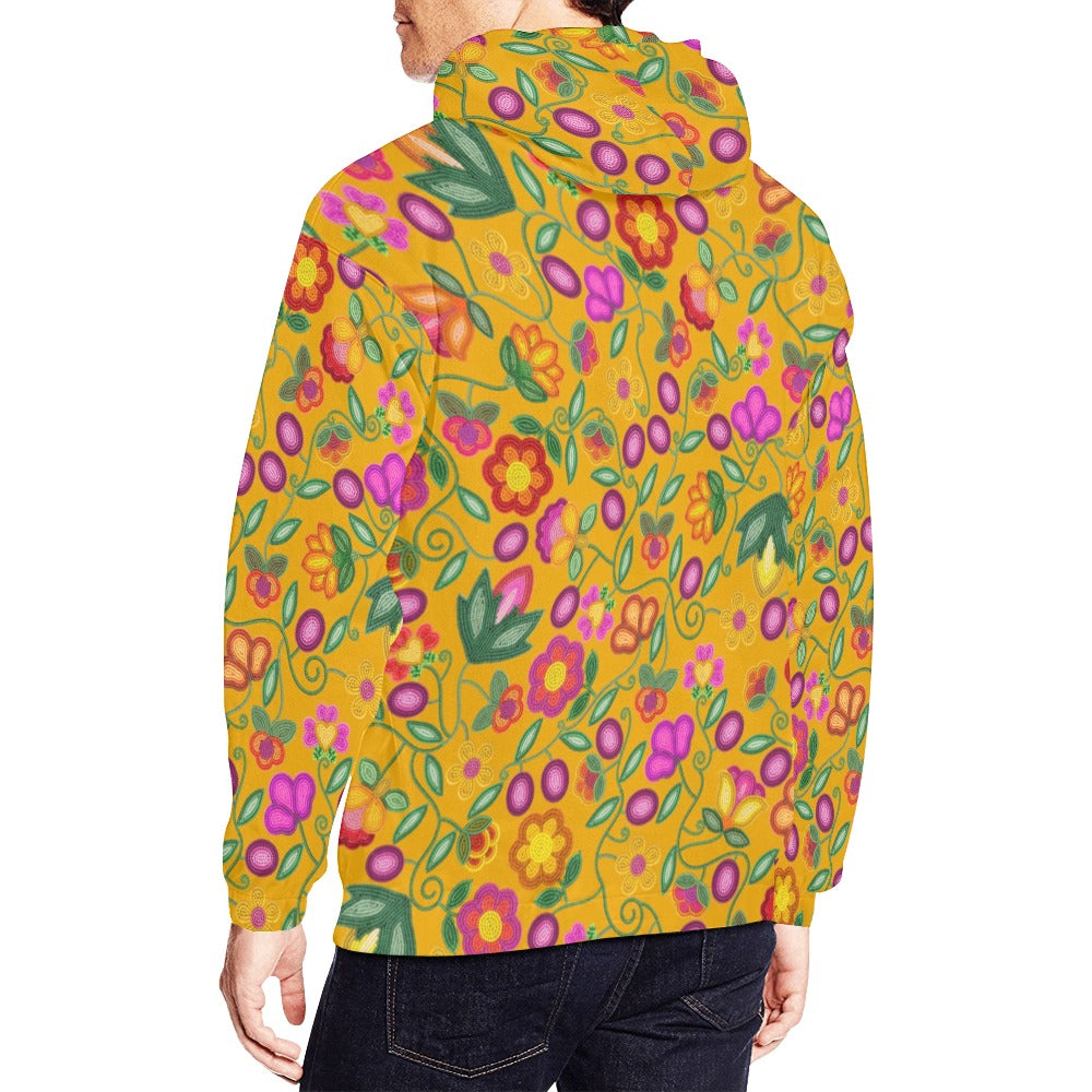 Boreal Bounty Yellow Hoodie for Men (USA Size)