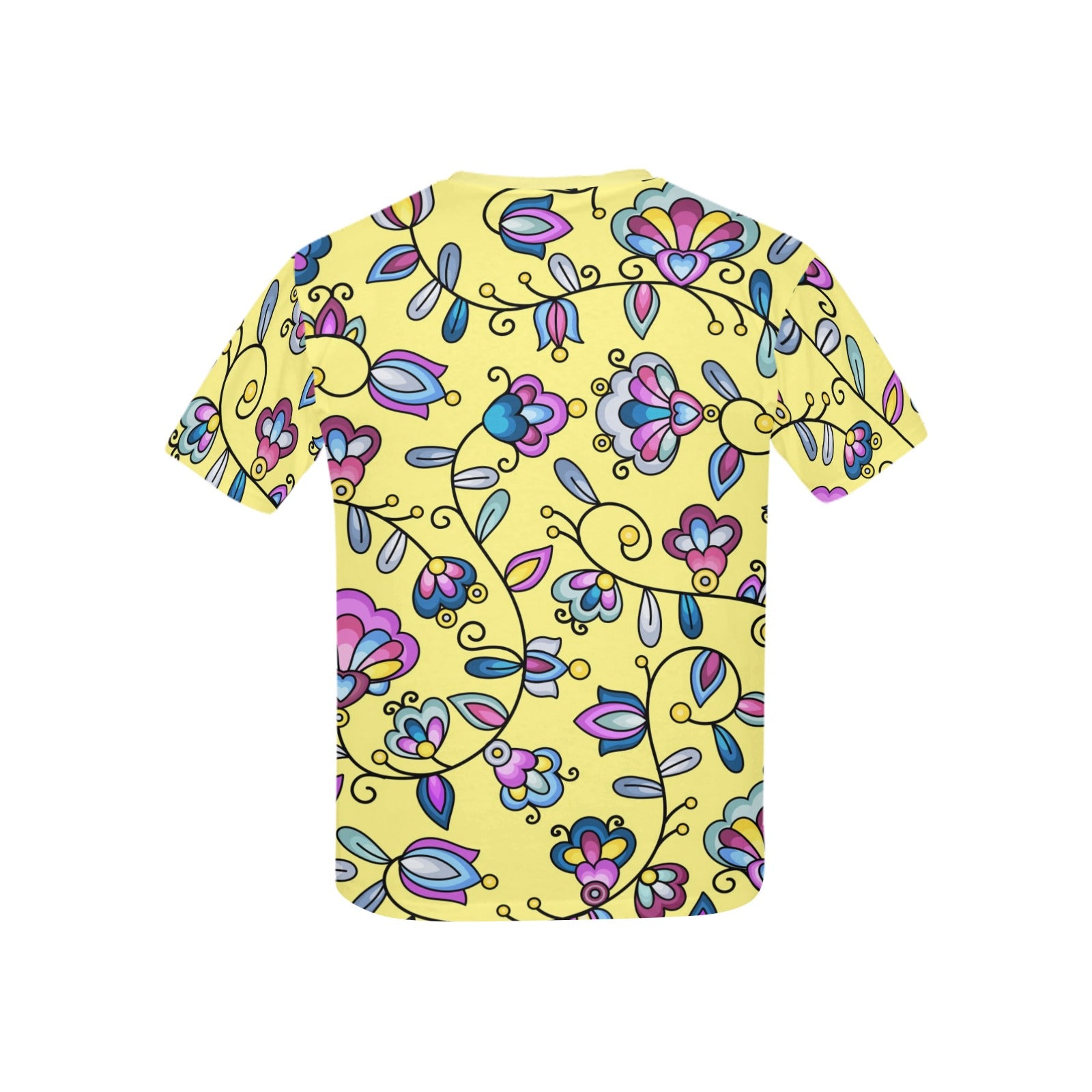 Autumn Bundle Blessing Yellow Kids' T-shirt (USA Size)