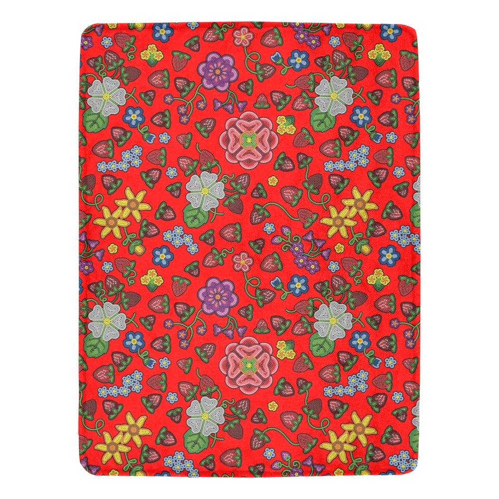 Berry Pop Fire Ultra-Soft Micro Fleece Blanket 60"x80"
