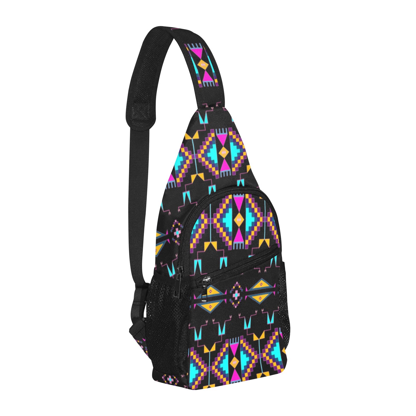 Rite of Passage Black Chest Bag