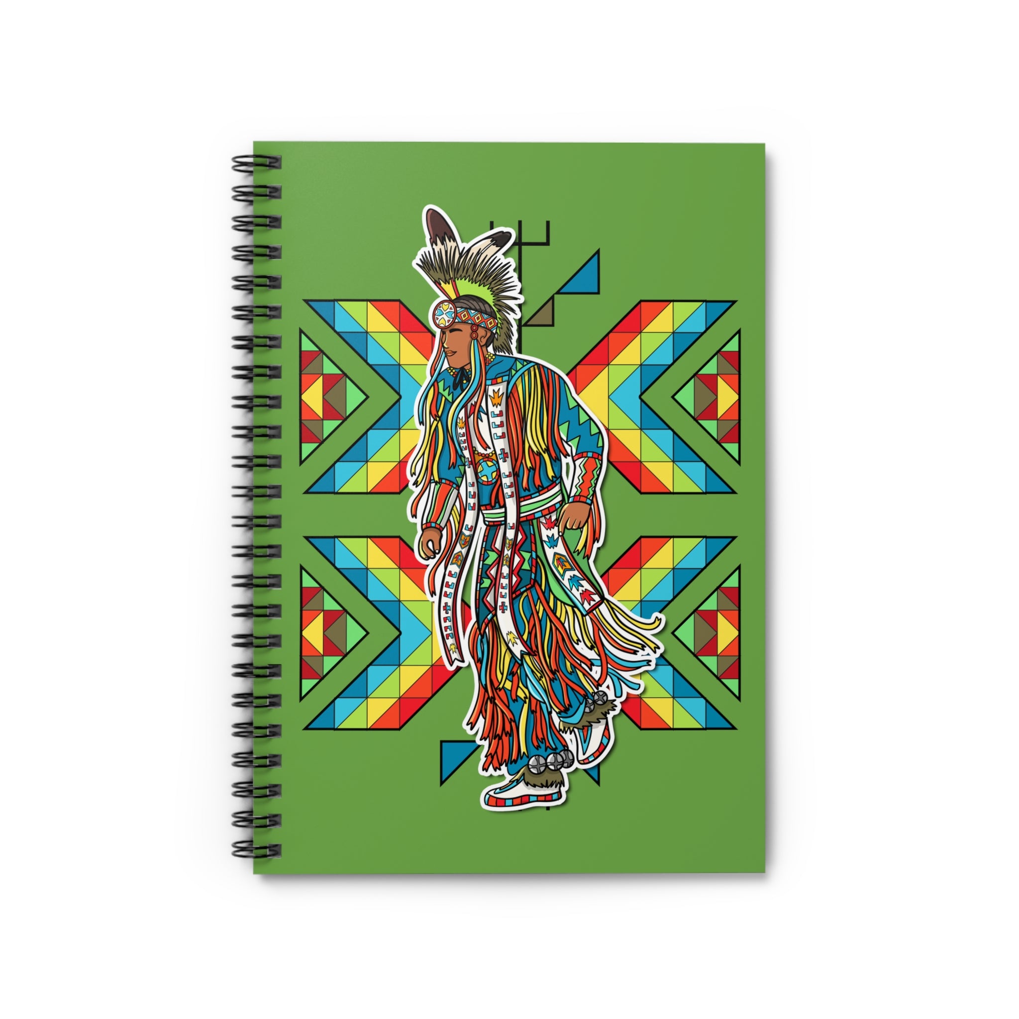 Grass Dancer 5 Spiral Notebook