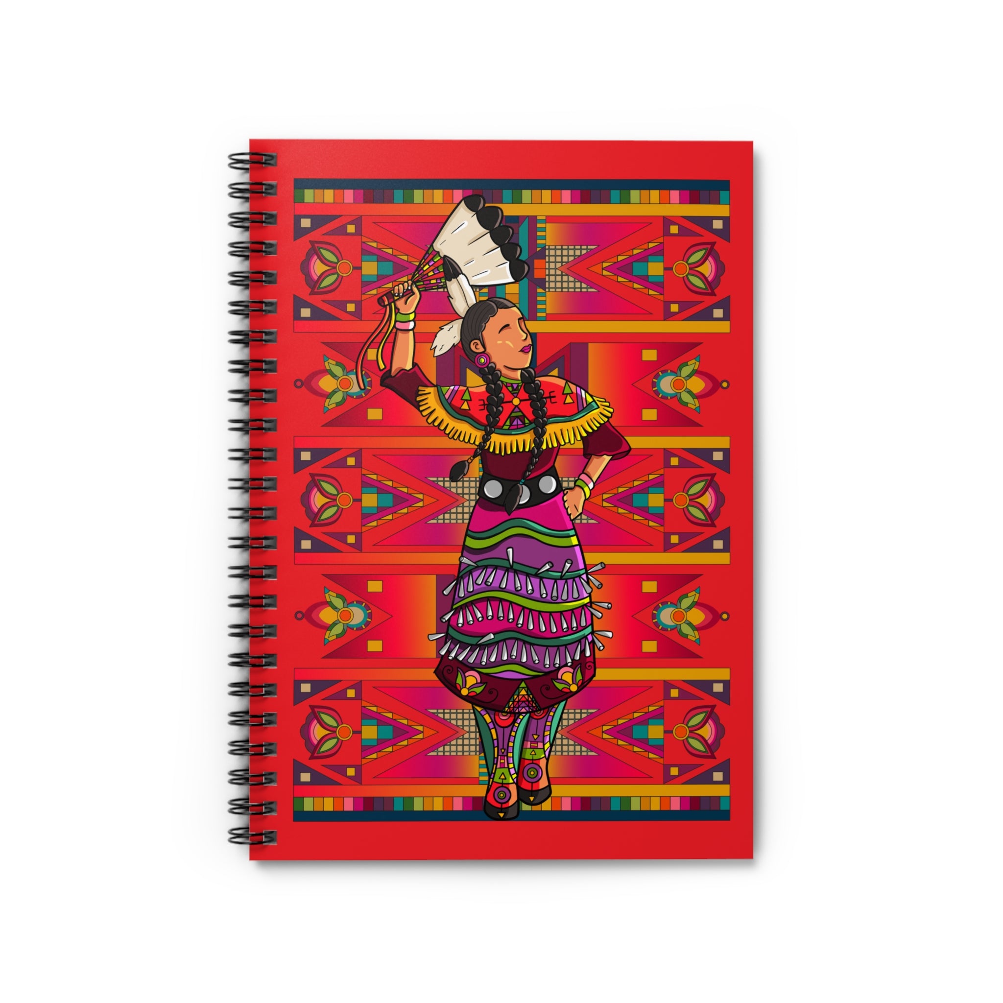 Jingle Dancer 3 Spiral Notebook