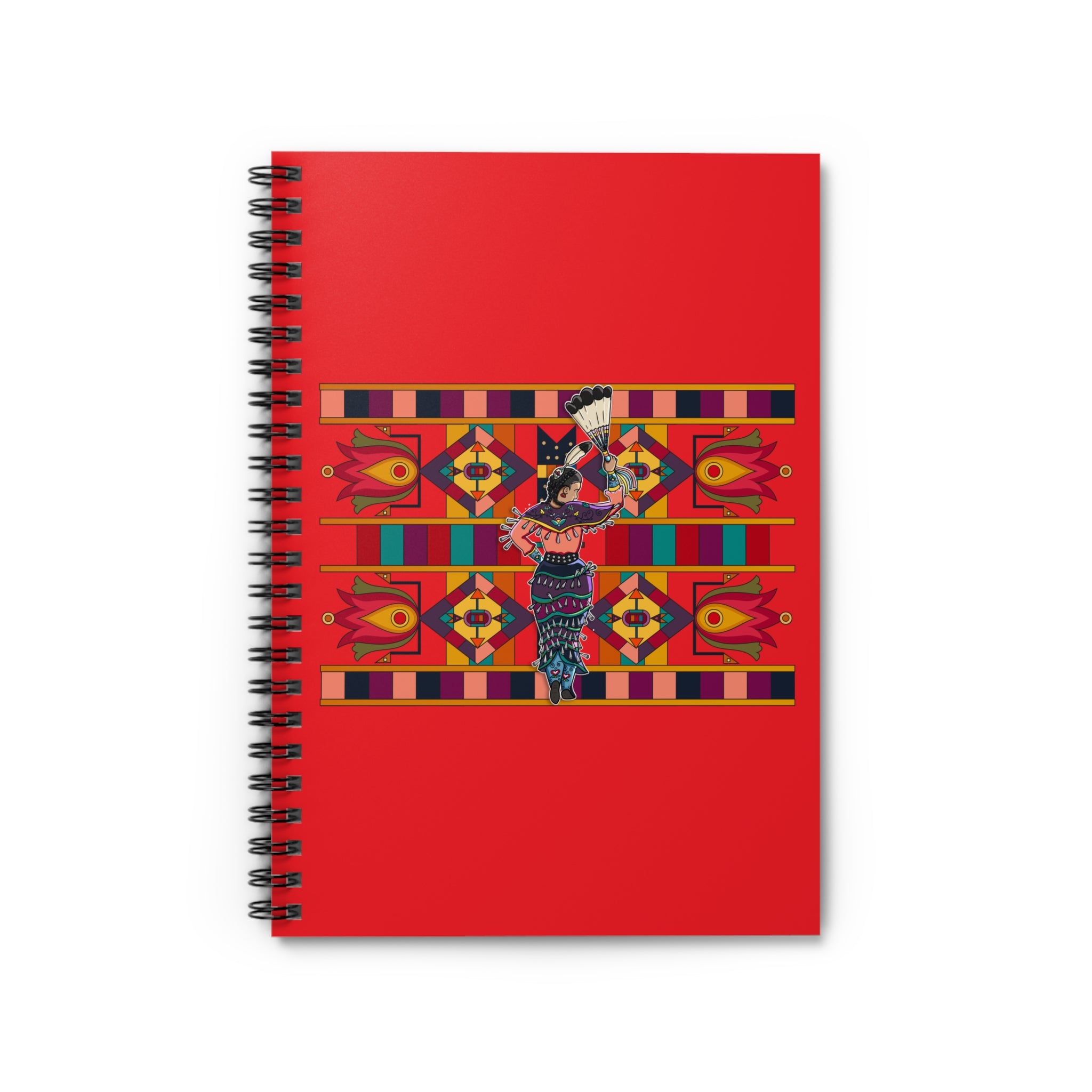 Jingle Dancer 5 FH Spiral Notebook