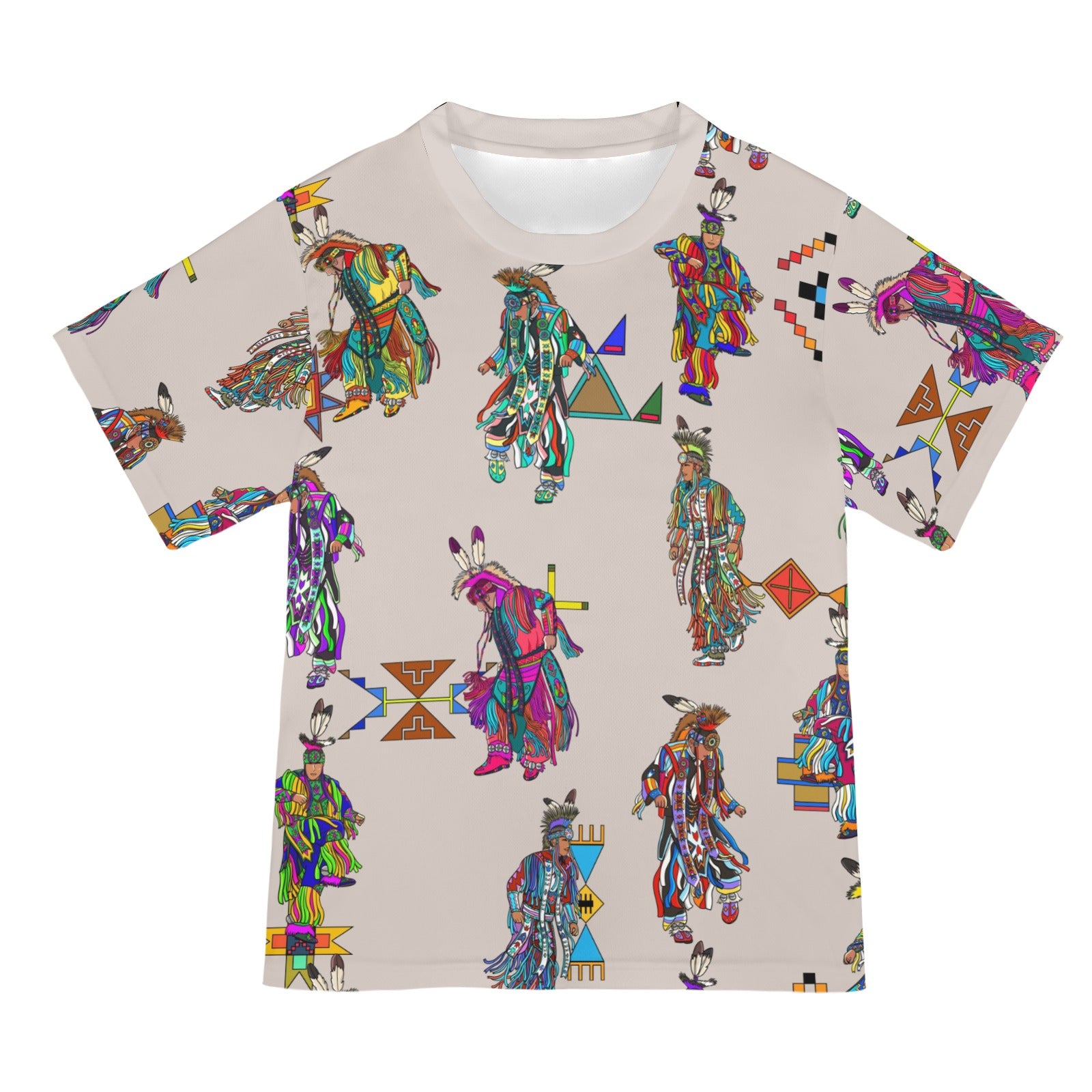 Men's Grass Dancers Muslin T-shirt for Women