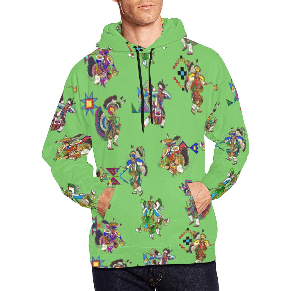 Men's Fancy Dancers Grass Hoodie for Men (USA Size)