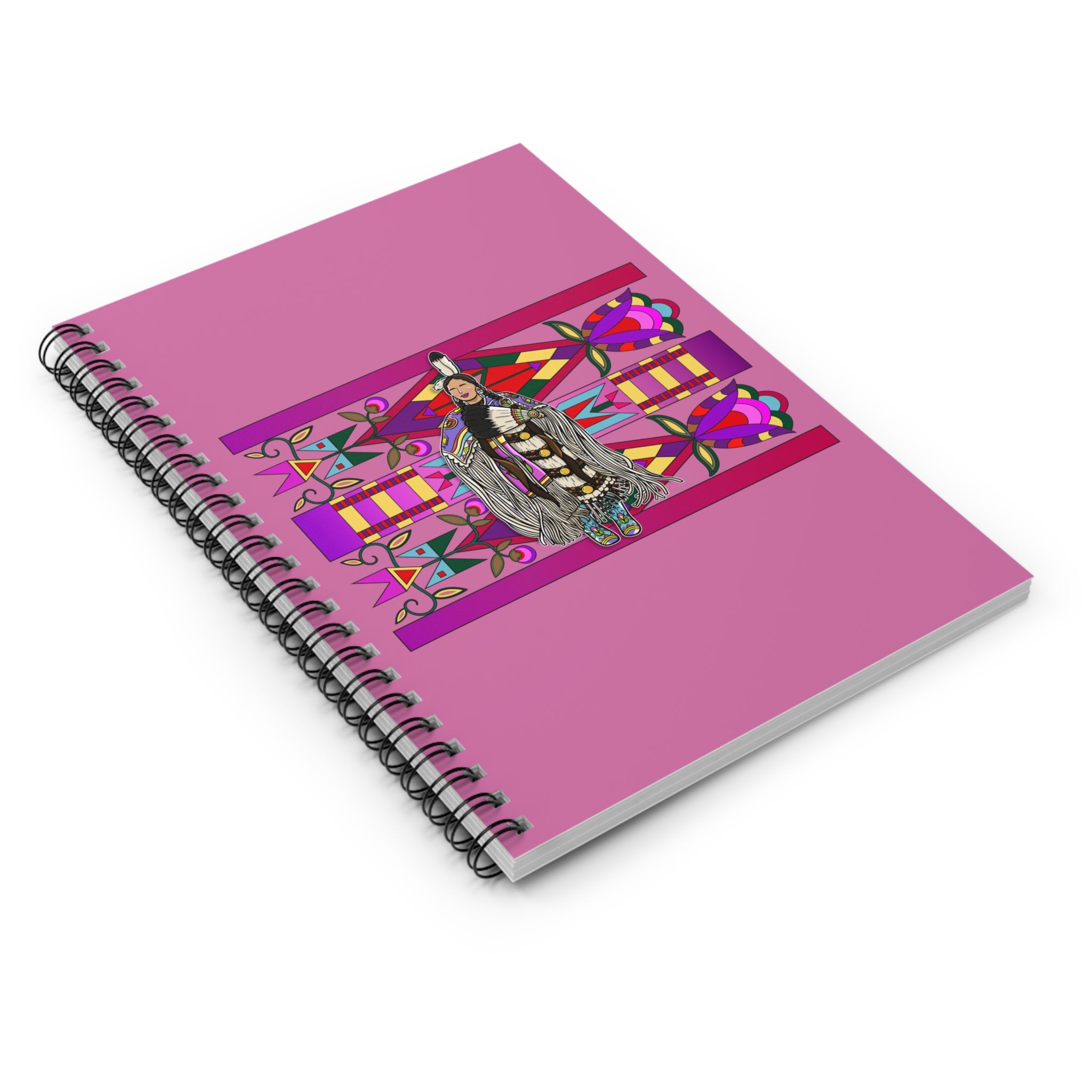 Traditional Dancer 4 Spiral Notebook