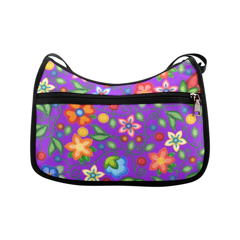 Morning Harmony Purple Crossbody Bag