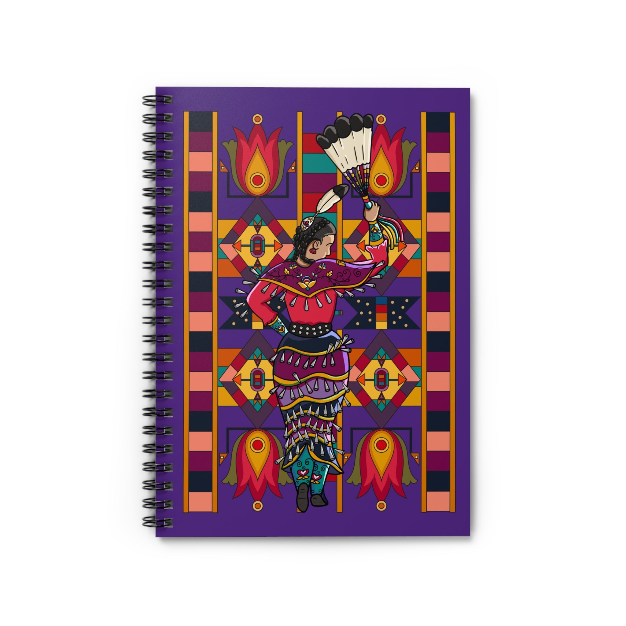 Jingle Dancer 5 Spiral Notebook