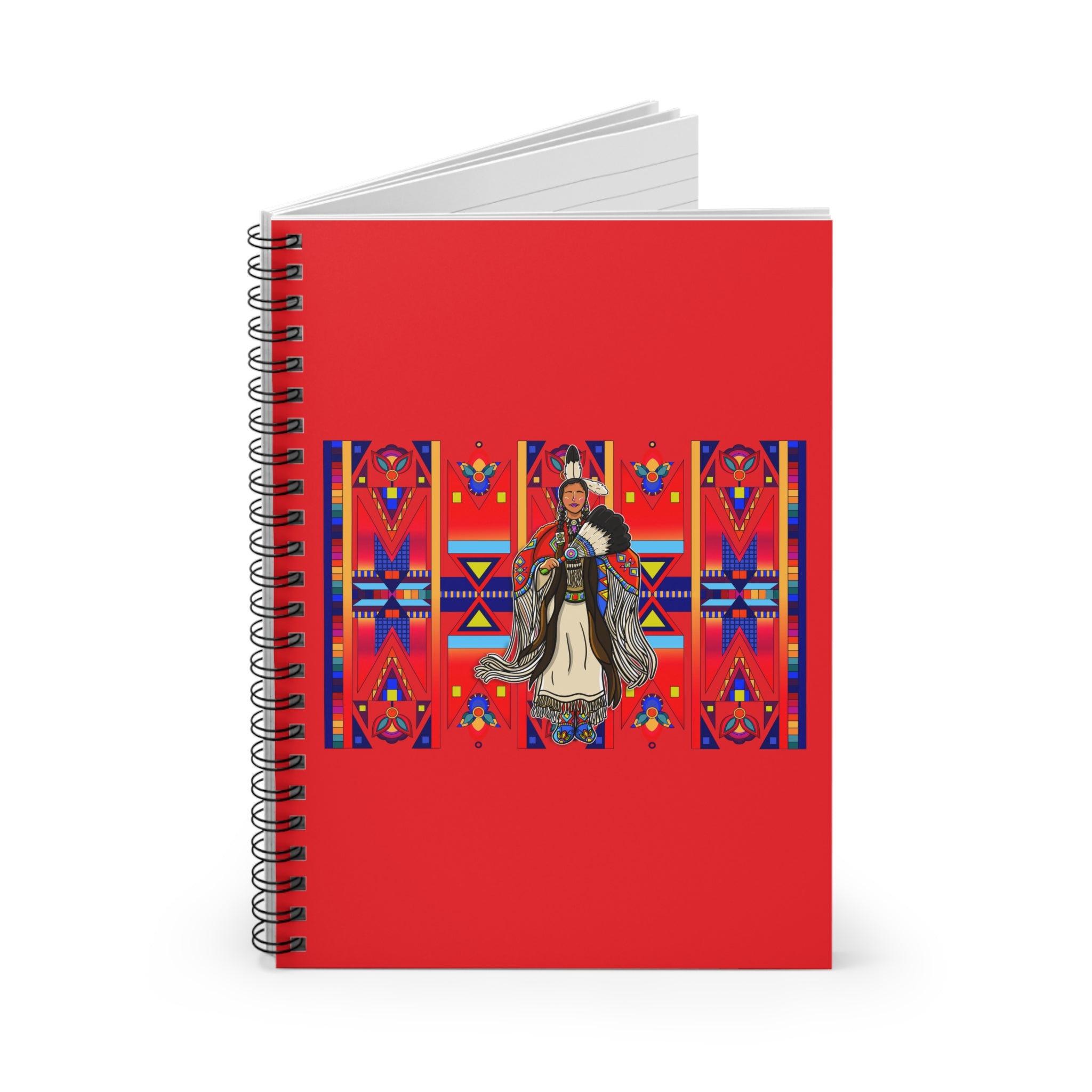 Traditional Dancer 3 Spiral Notebook