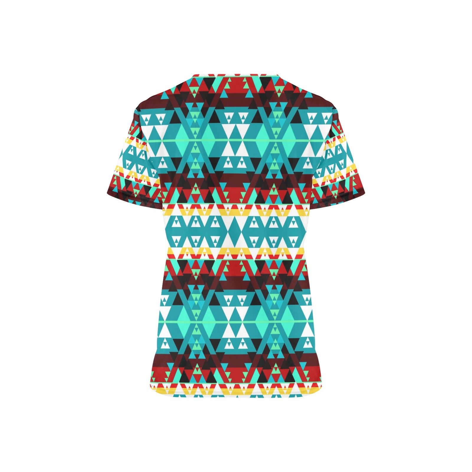 Writing on Stone Wheel Scrub Top