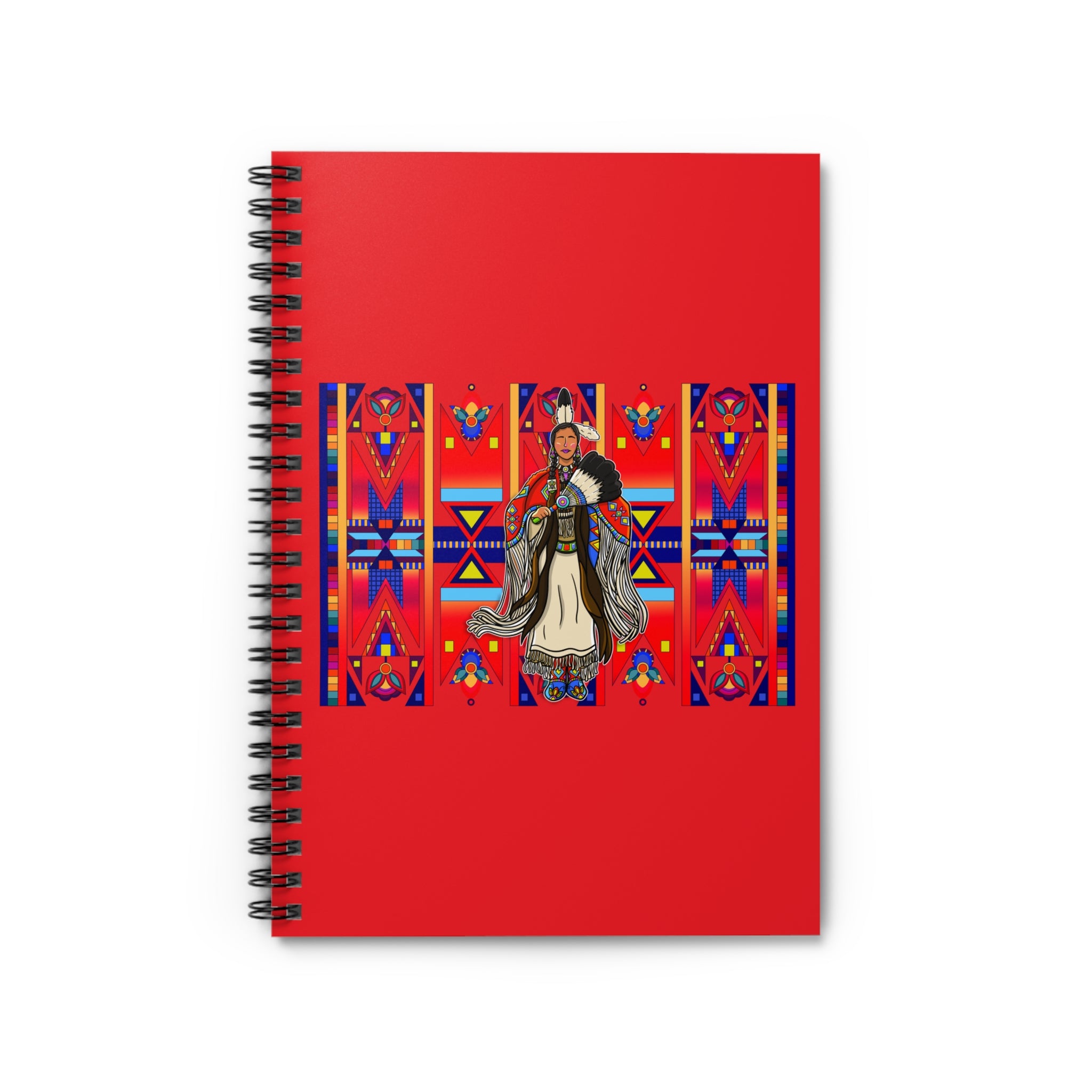 Traditional Dancer 3 Spiral Notebook