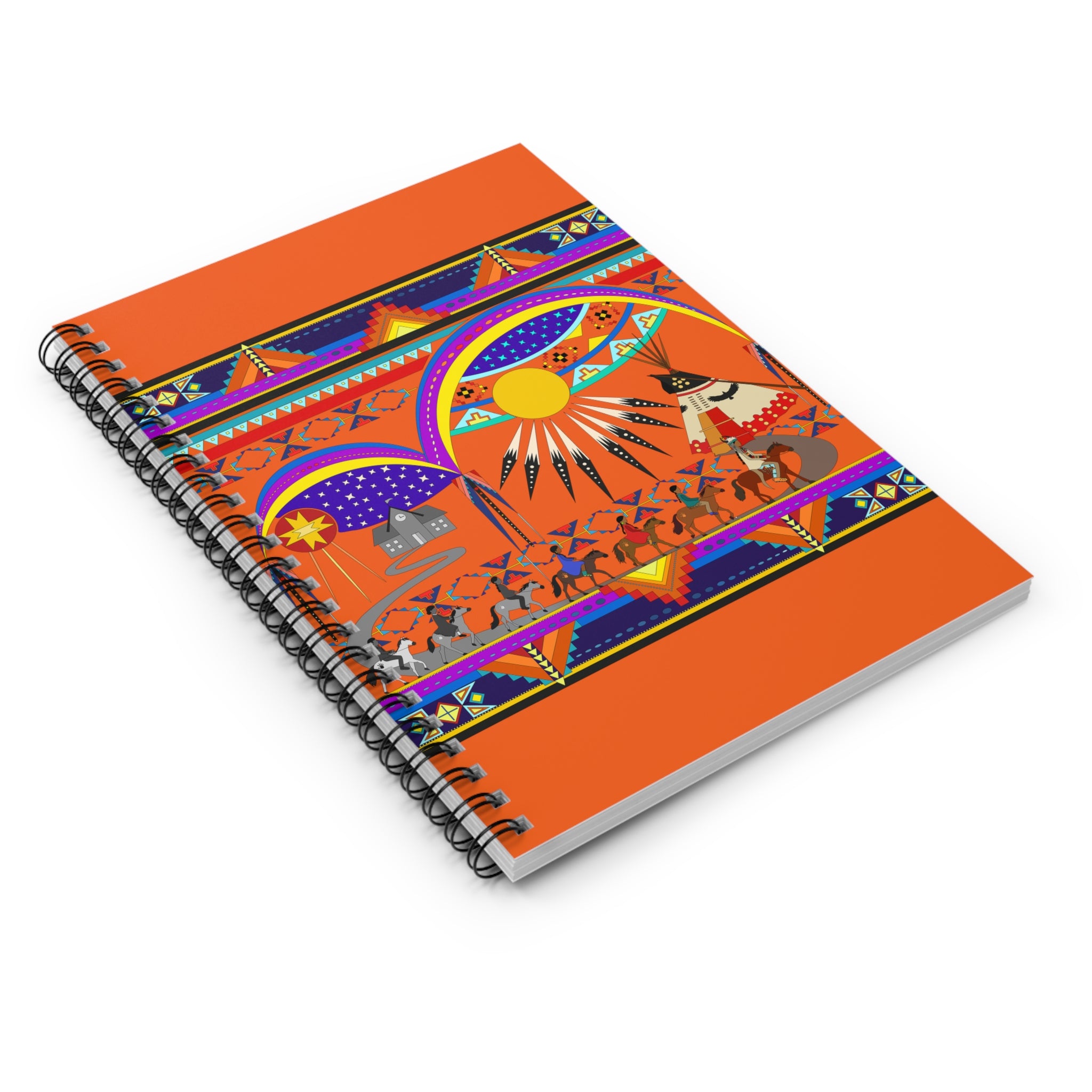 Seven Generations Medicine Spiral Notebook