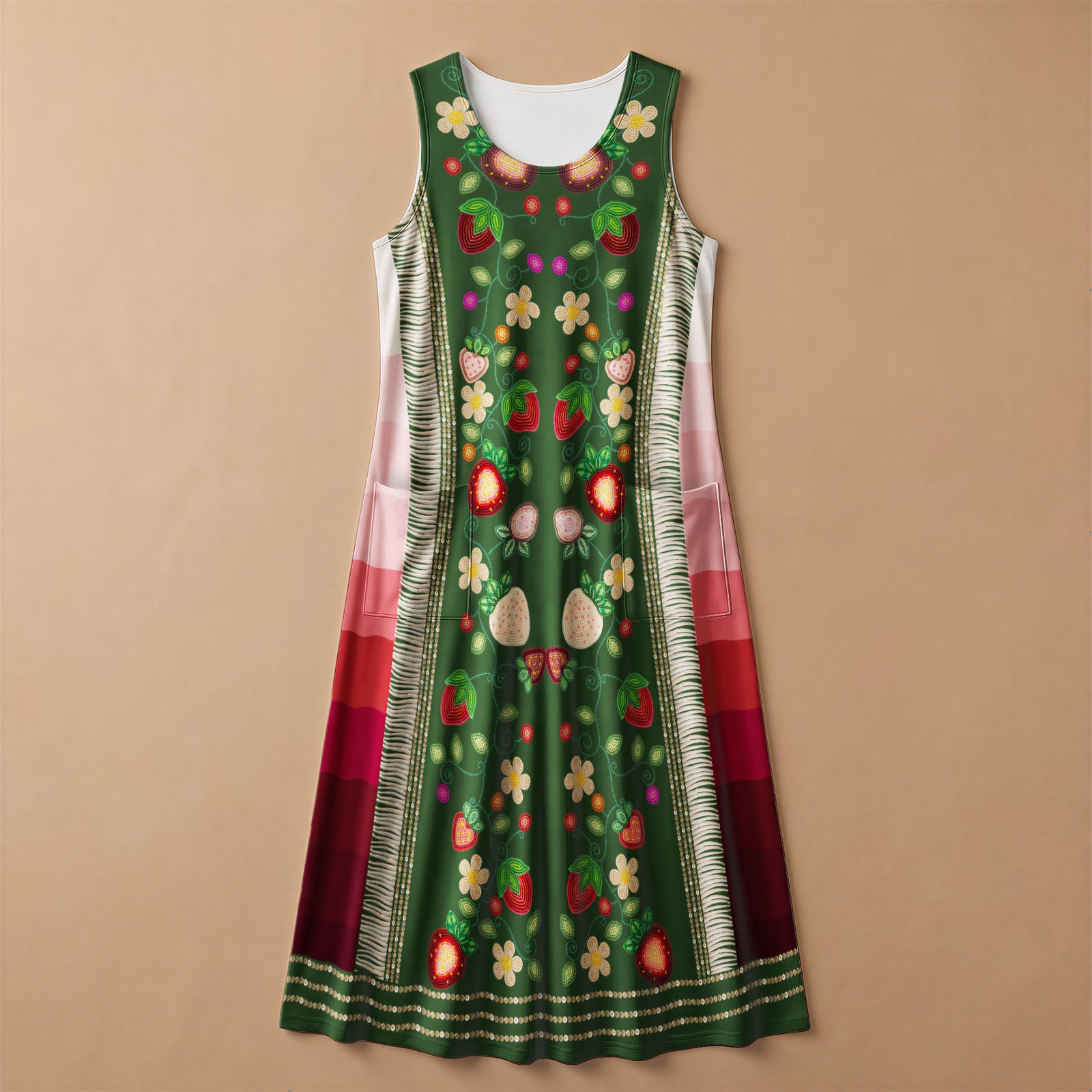 Berry Rites Hunter 2 Women's Sleeveless Long Dress