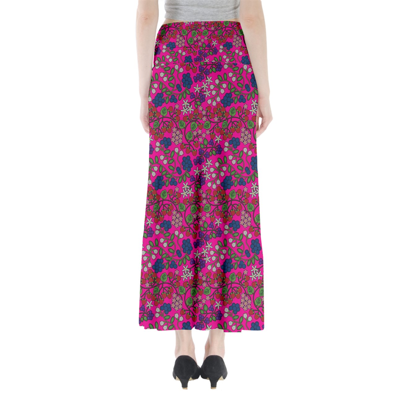 Takwakin Harvest Blush Full Length Maxi Skirt