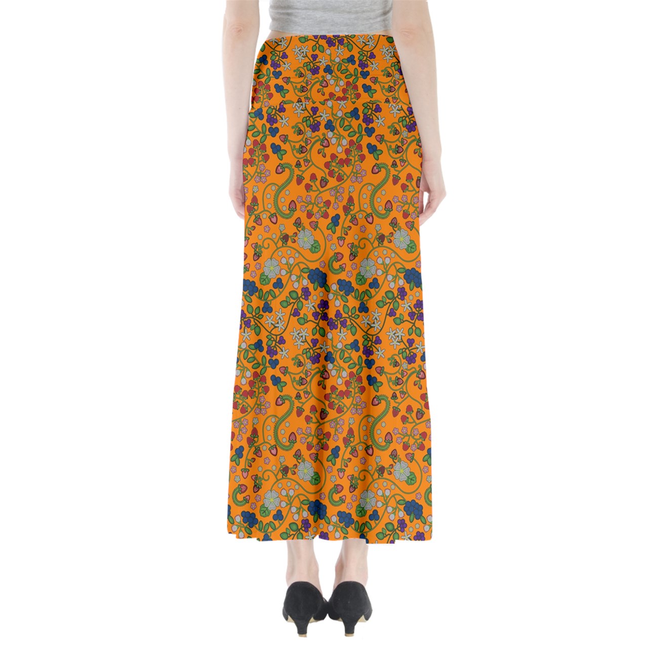 Grandmother Stories Carrot Full Length Maxi Skirt