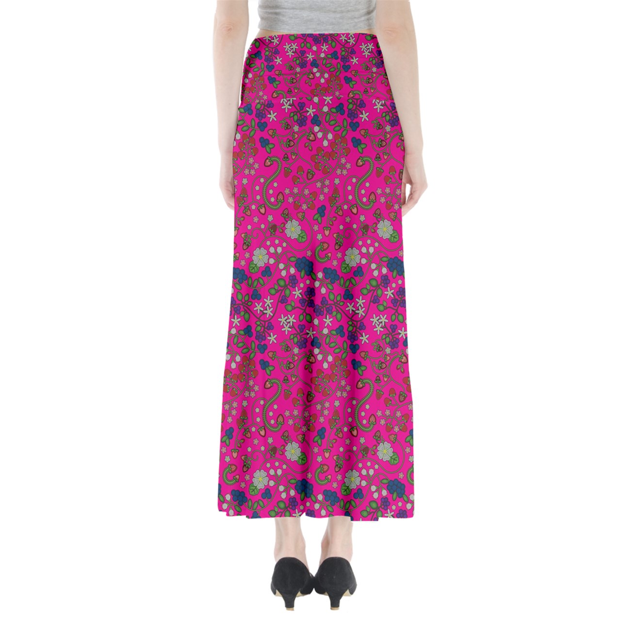 Grandmother Stories Blush Full Length Maxi Skirt