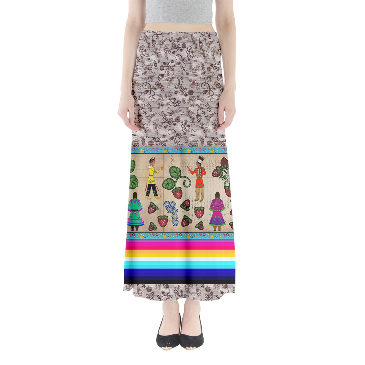 Love Stories Full Length Maxi Skirt