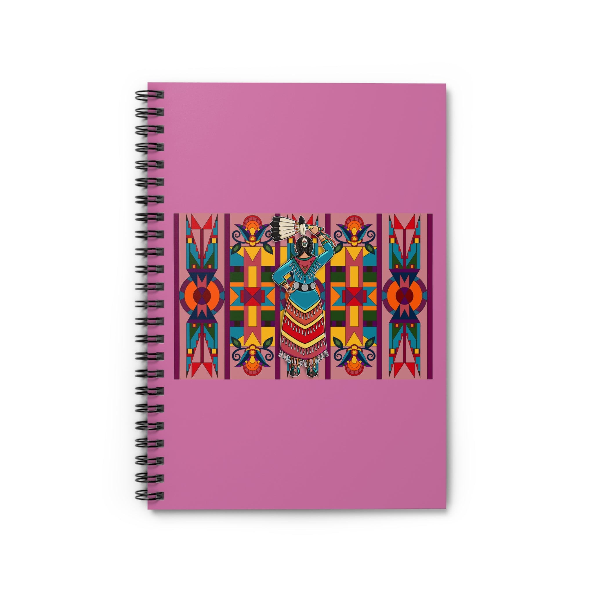 Jingle Dancer 2 with BG Spiral Notebook