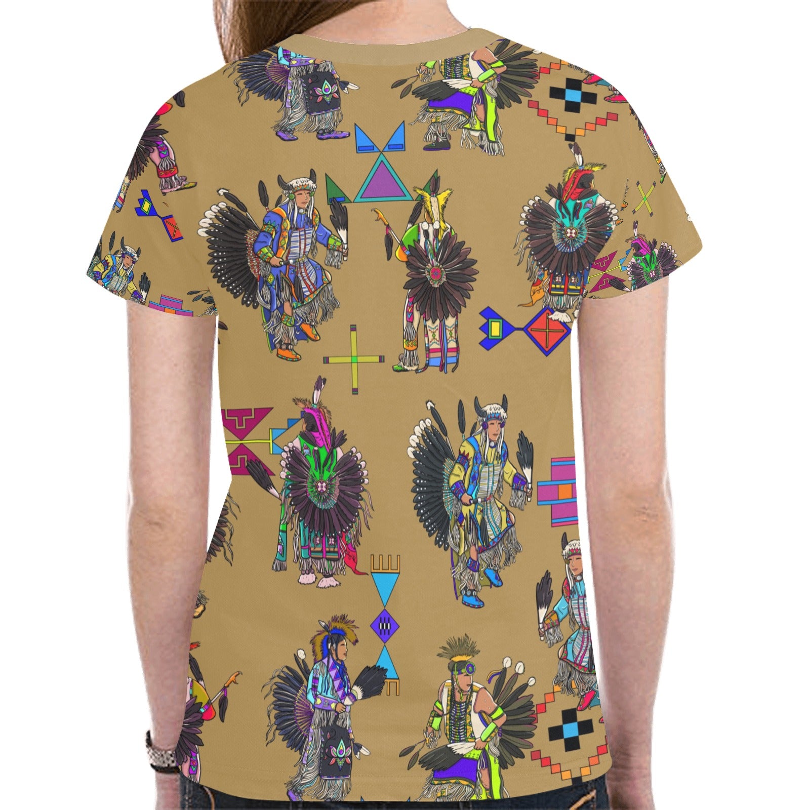 Men's Tradish Dancers Earth T-shirt for Women