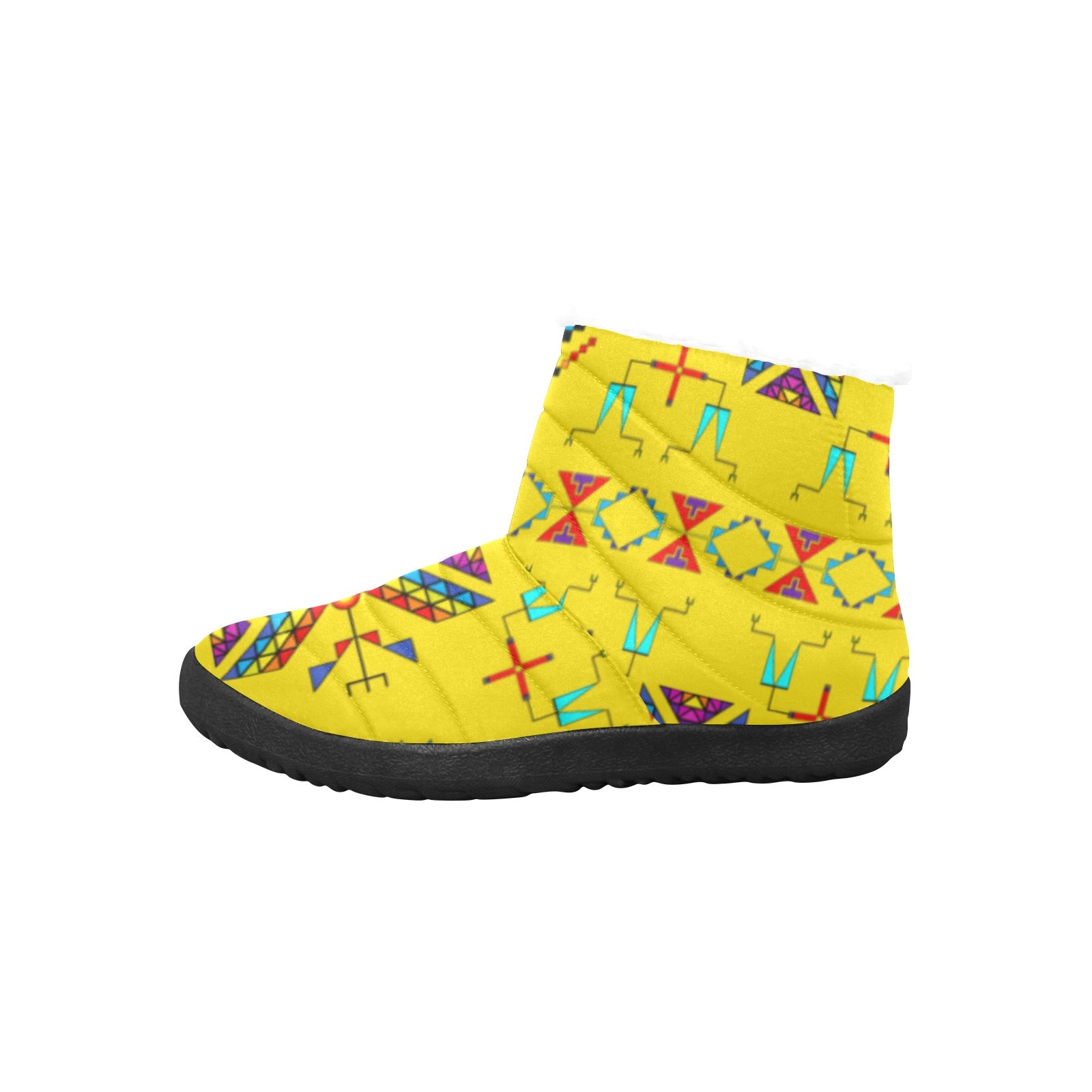 Rainbow Chief Rainbow Yellow Women's Padded Winter Boot