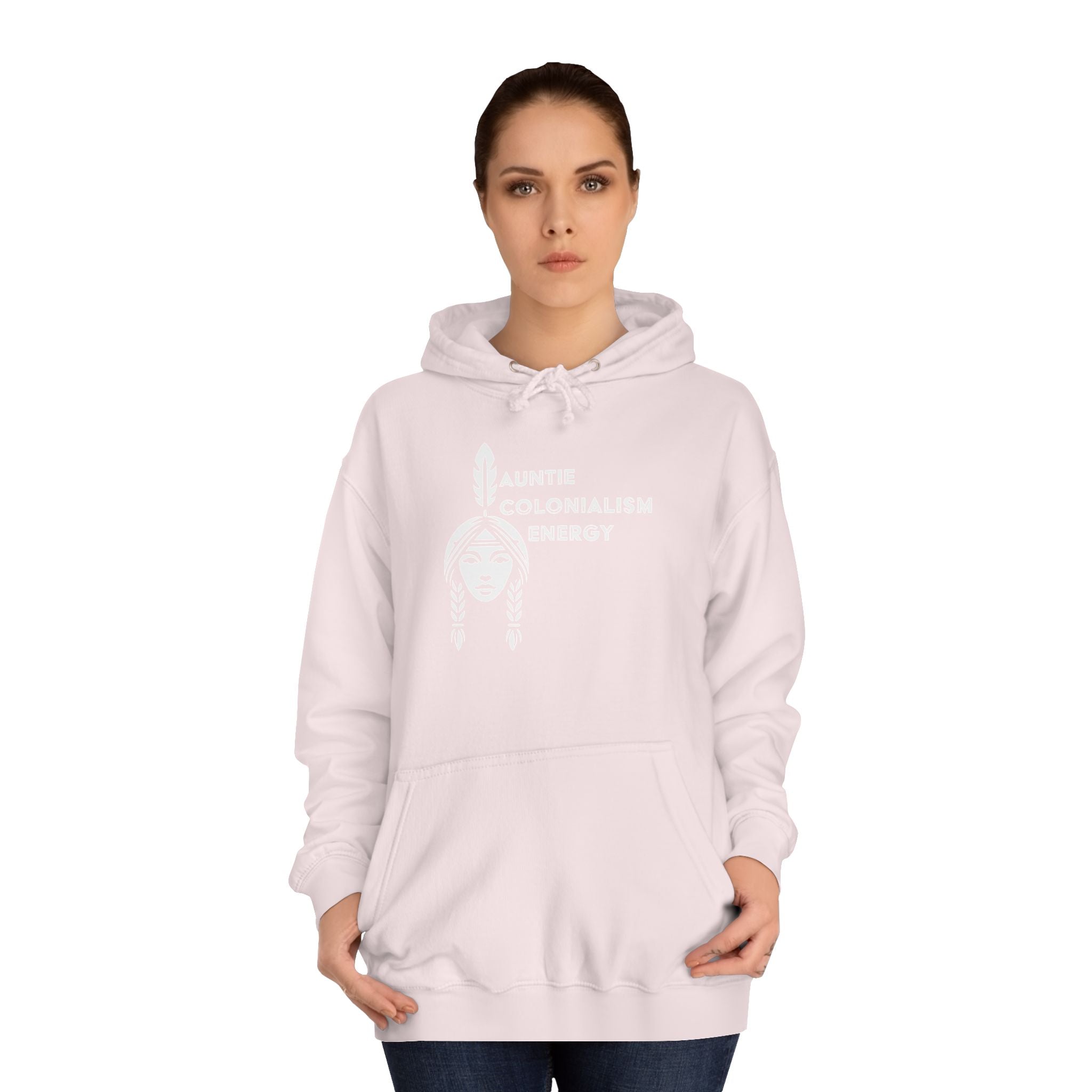 Auntie Colonialism Energy Unisex Hoodie