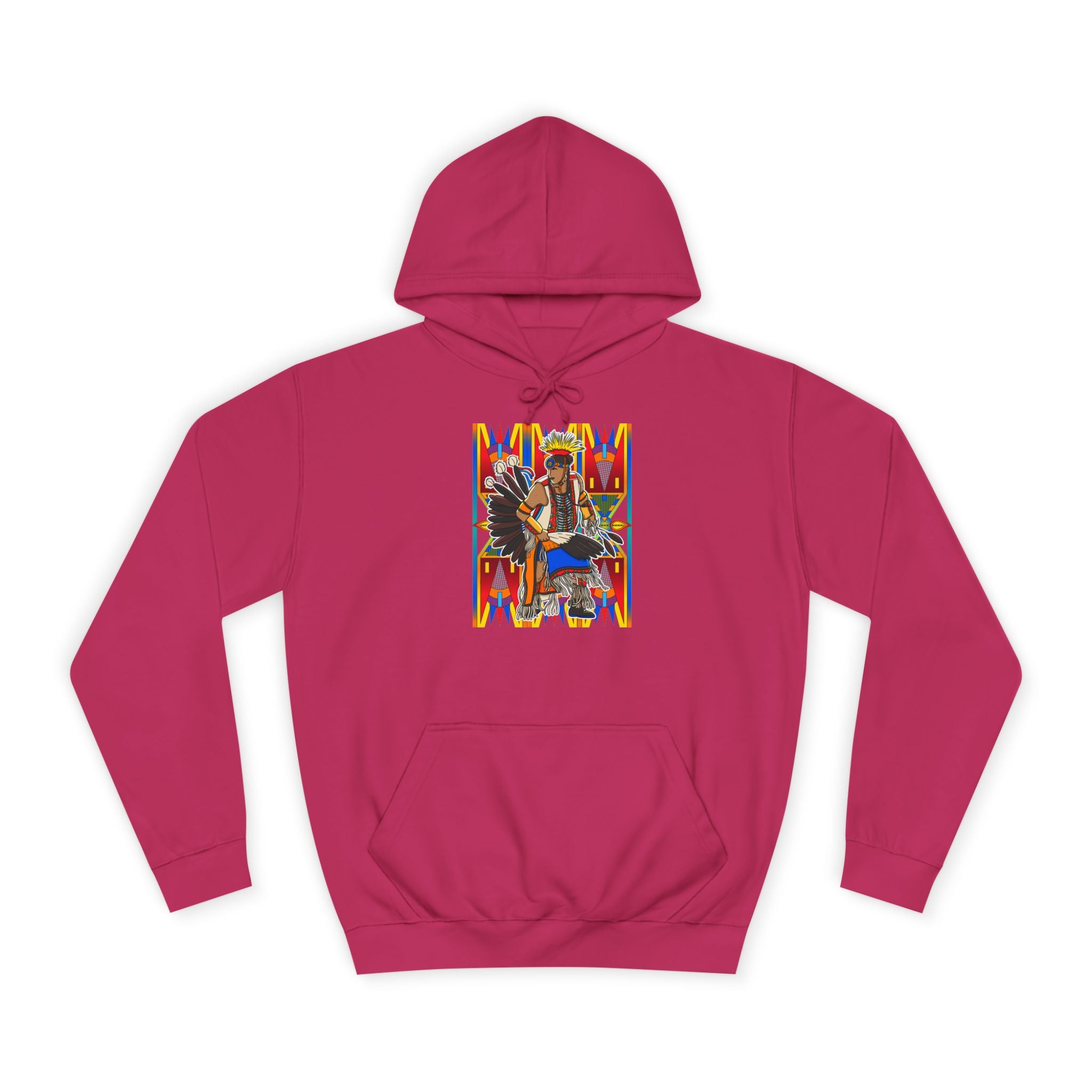 Traditional Powwow Man Dancer 3 Unisex Hoodie