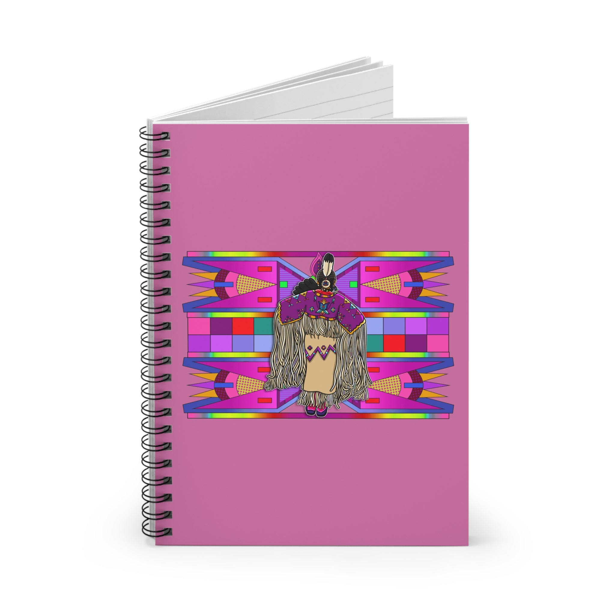 Traditional Dancer 1 Spiral Notebook