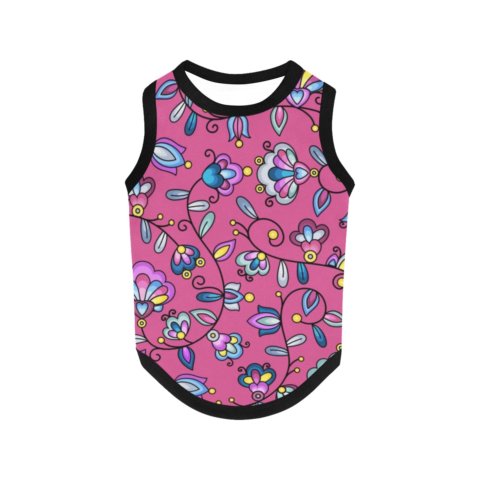 Autumn Bundle Blessing Pink Pet Tank Top