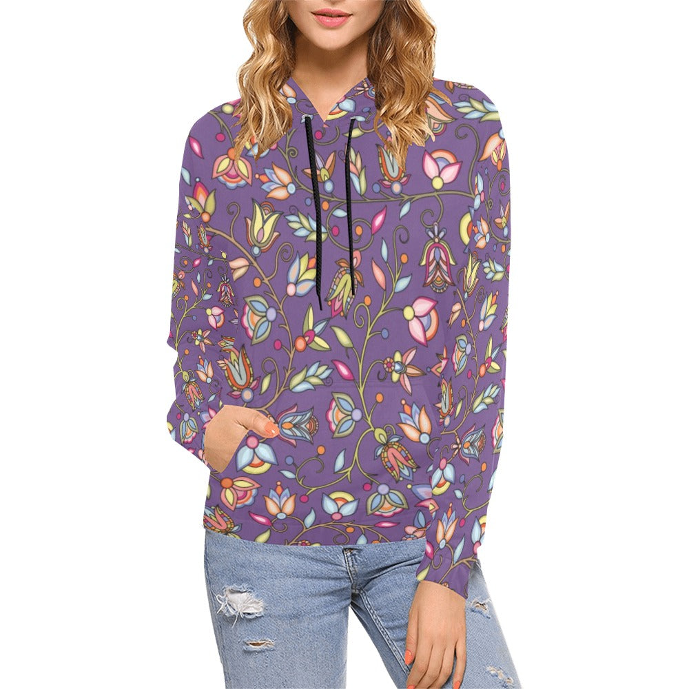 Buffalo Bloom Nightcloud Hoodie for Women (USA Size)