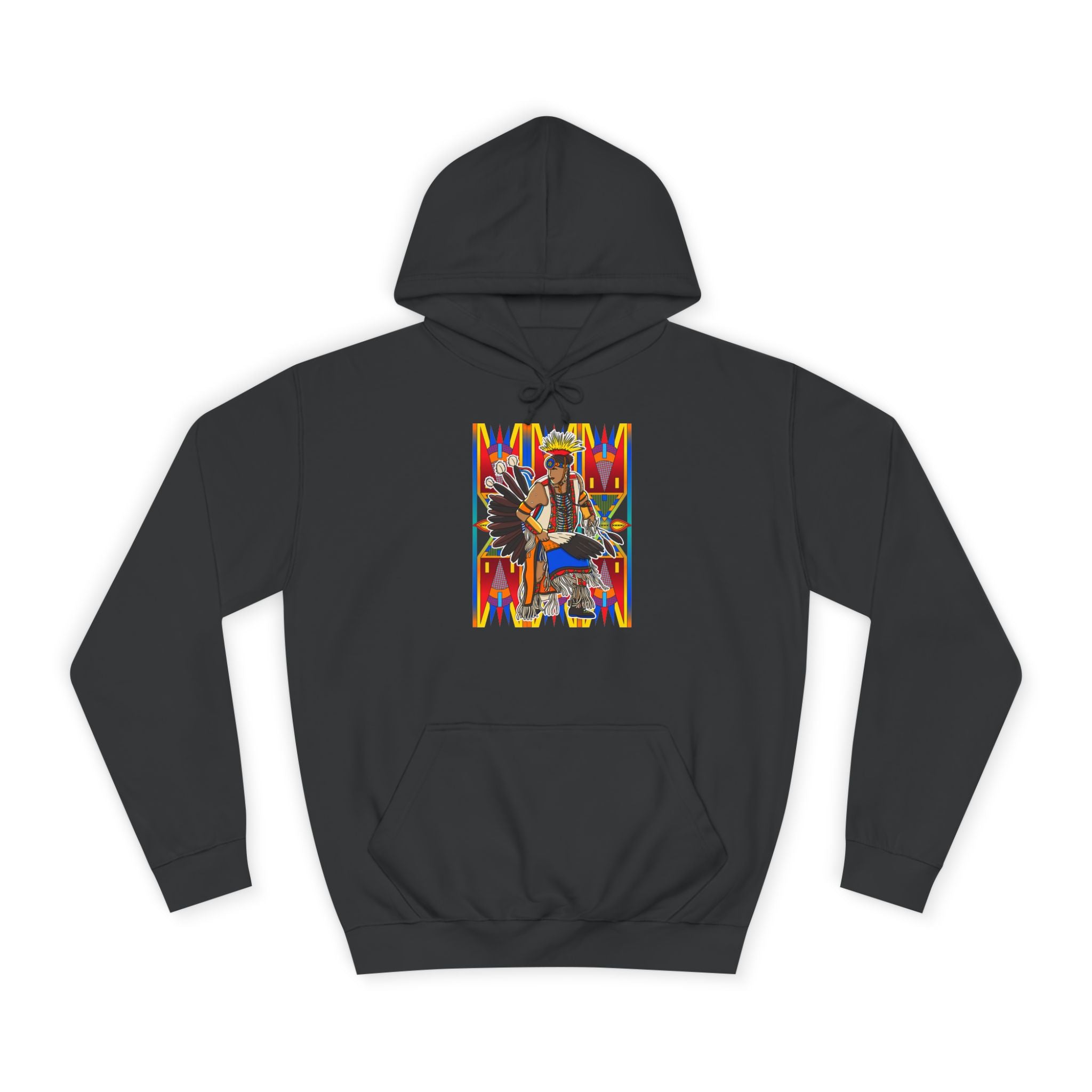 Traditional Powwow Man Dancer 3 Unisex Hoodie