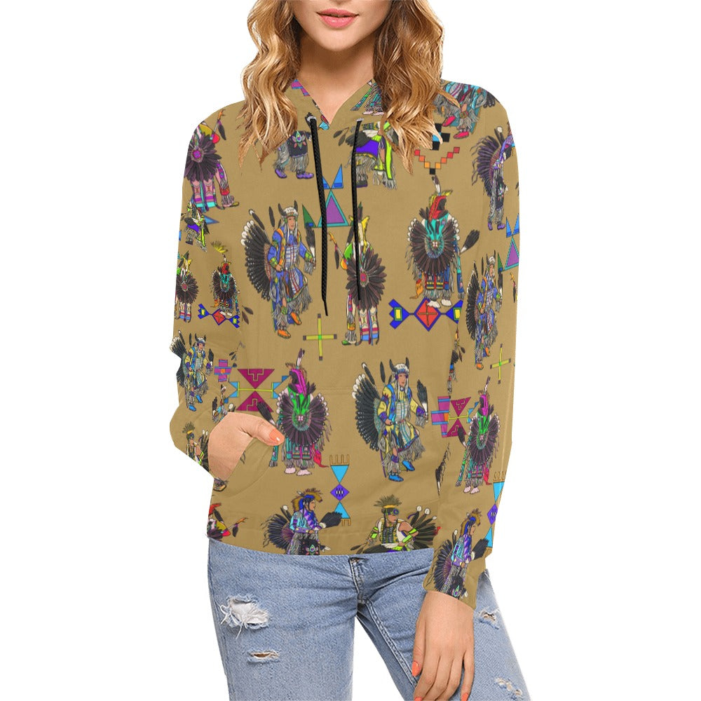 Men's Tradish Dancers Earth Hoodie for Women (USA Size)