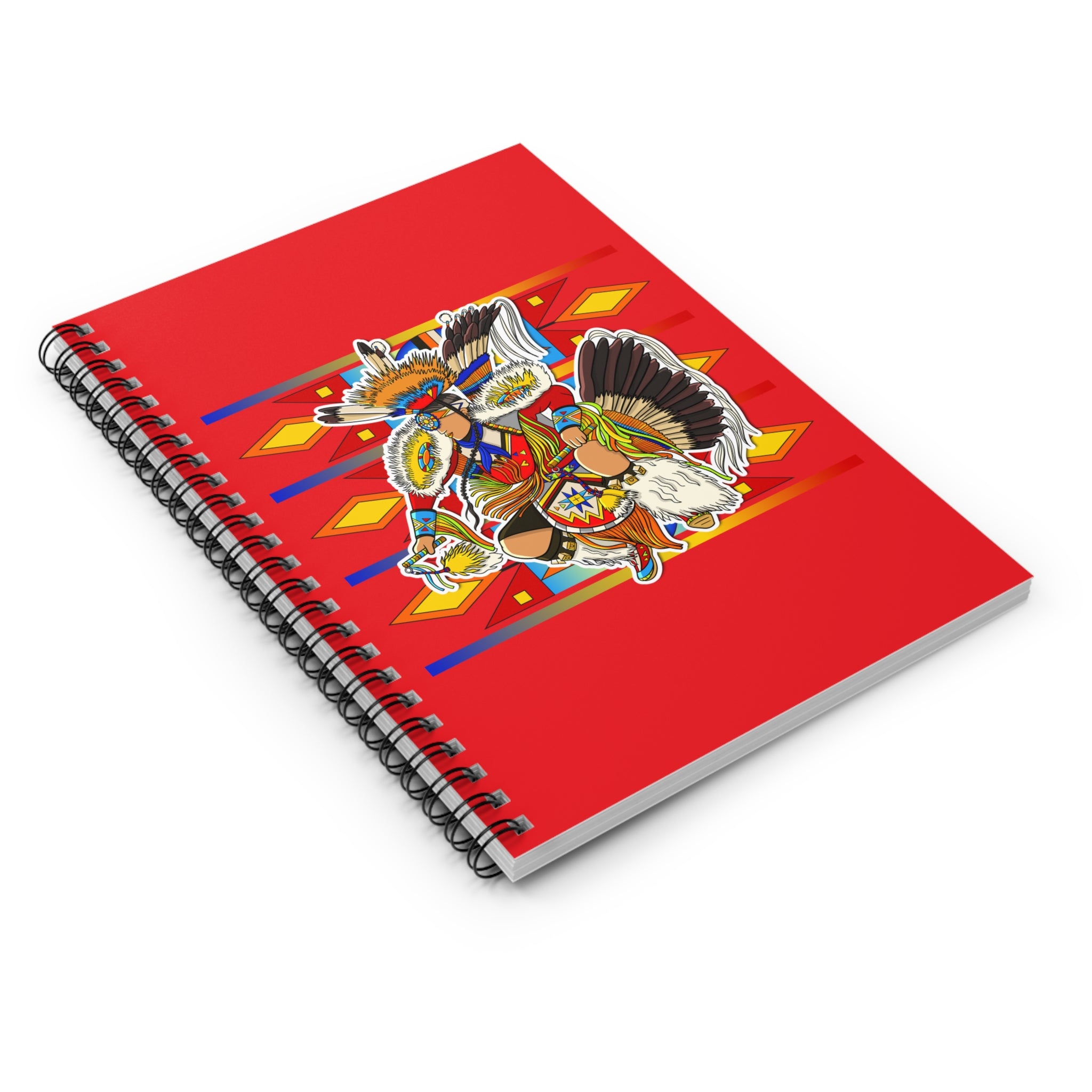 Fancy Dancer Men 3 Spiral Notebook