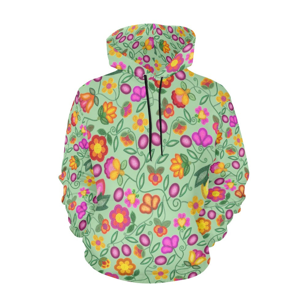 Boreal Bounty Green Hoodie for Men (USA Size)