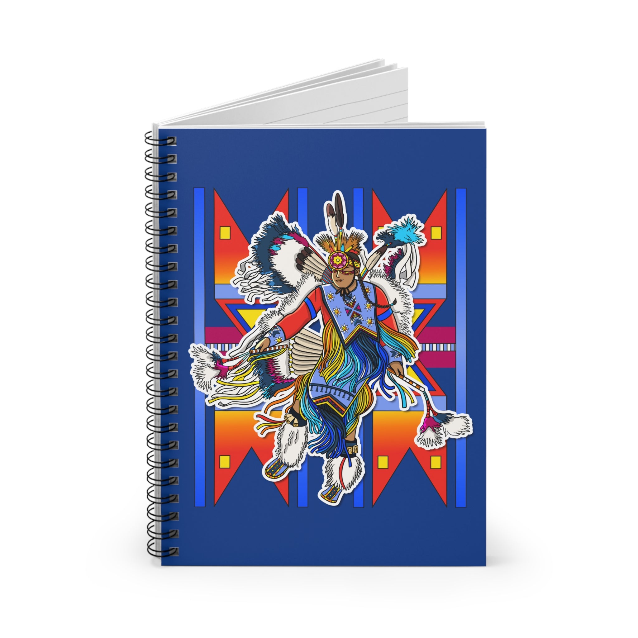 Fancy Dancer Men 1 Spiral Notebook