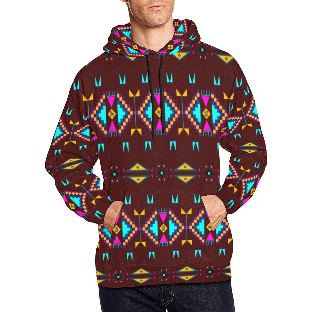 Rite of Passage Pemmican Berry Hoodie for Men (USA Size)