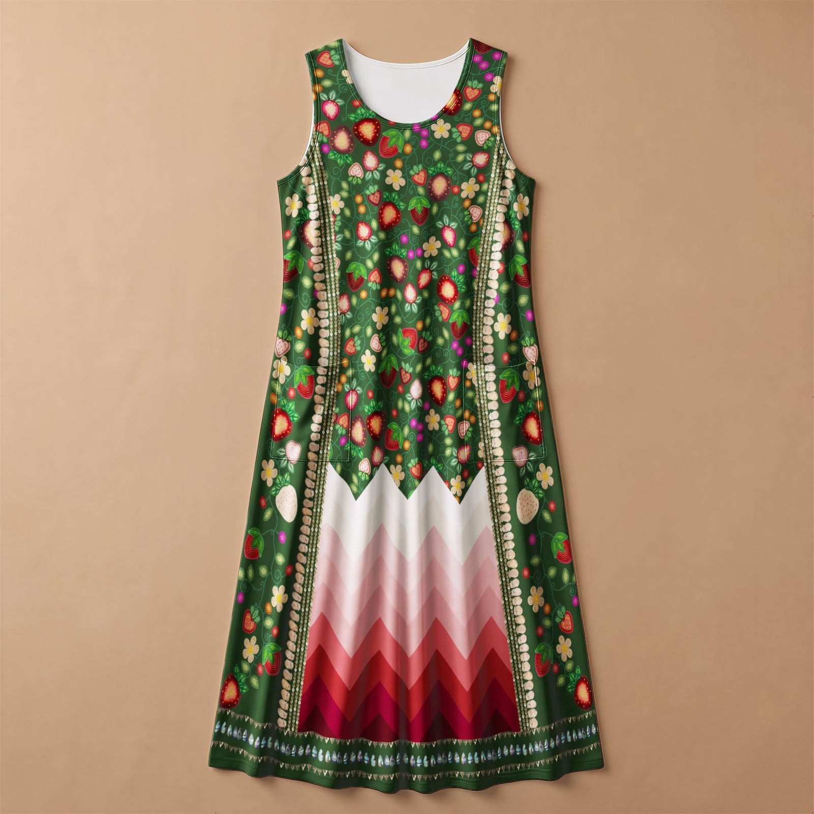 Berry Rites Hunter 1 Women's Sleeveless Long Dress