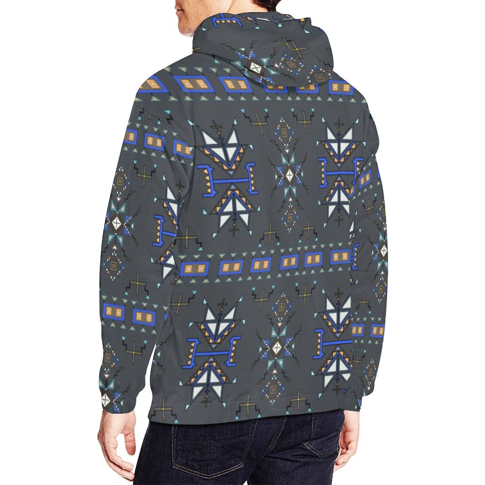 Eagle Strike Gray Hoodie for Men (USA Size)