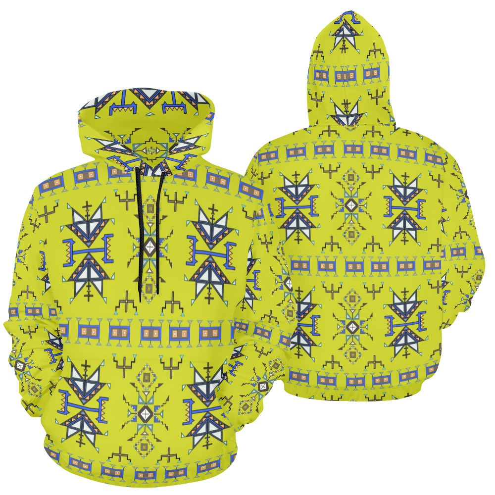 Eagle Strike Lime Hoodie for Women (USA Size)