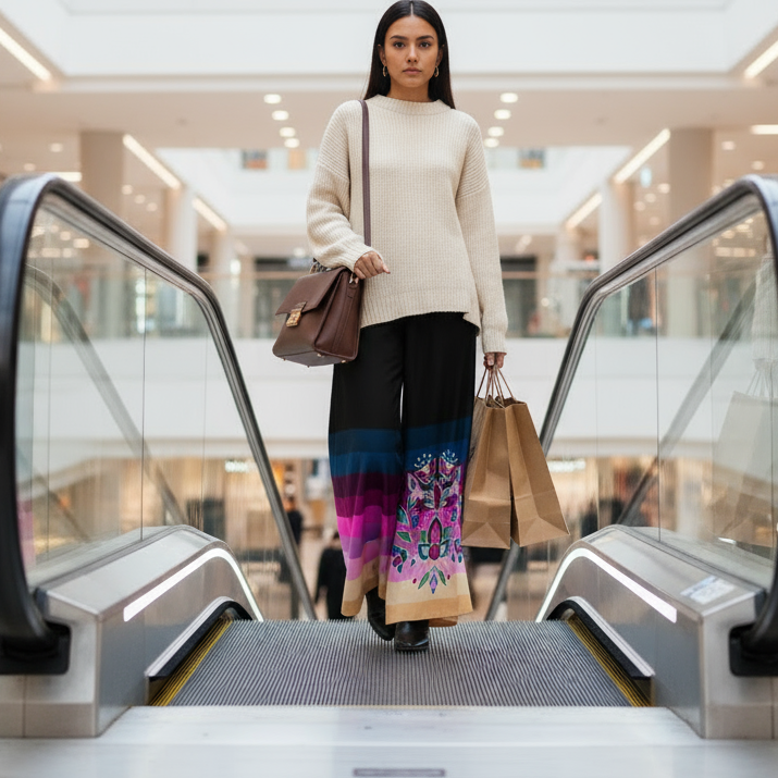 Winterberry Reverie Ribbon Pants