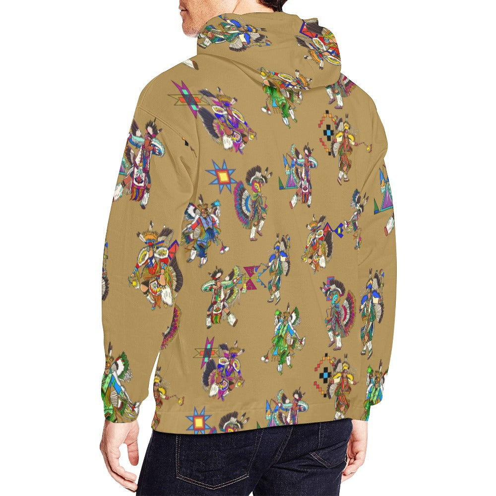 Men's Fancy Dancers Earth Hoodie for Men (USA Size)