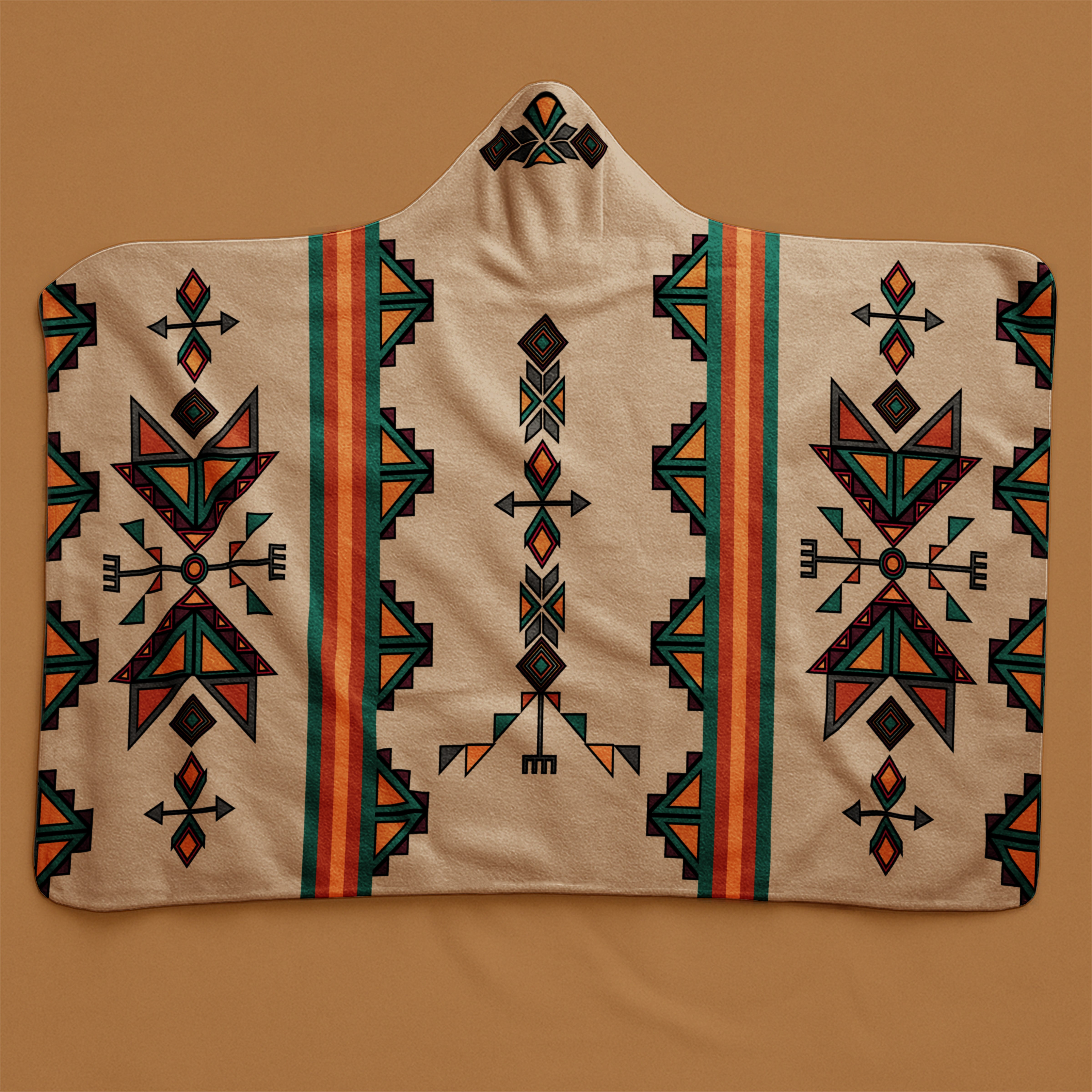 Arrow Dawn Men's Hooded Blanket