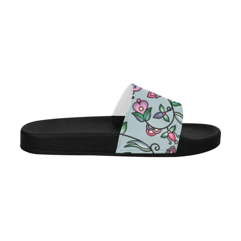 Amber Evening Garland Turquoise Women's Slide Sandals