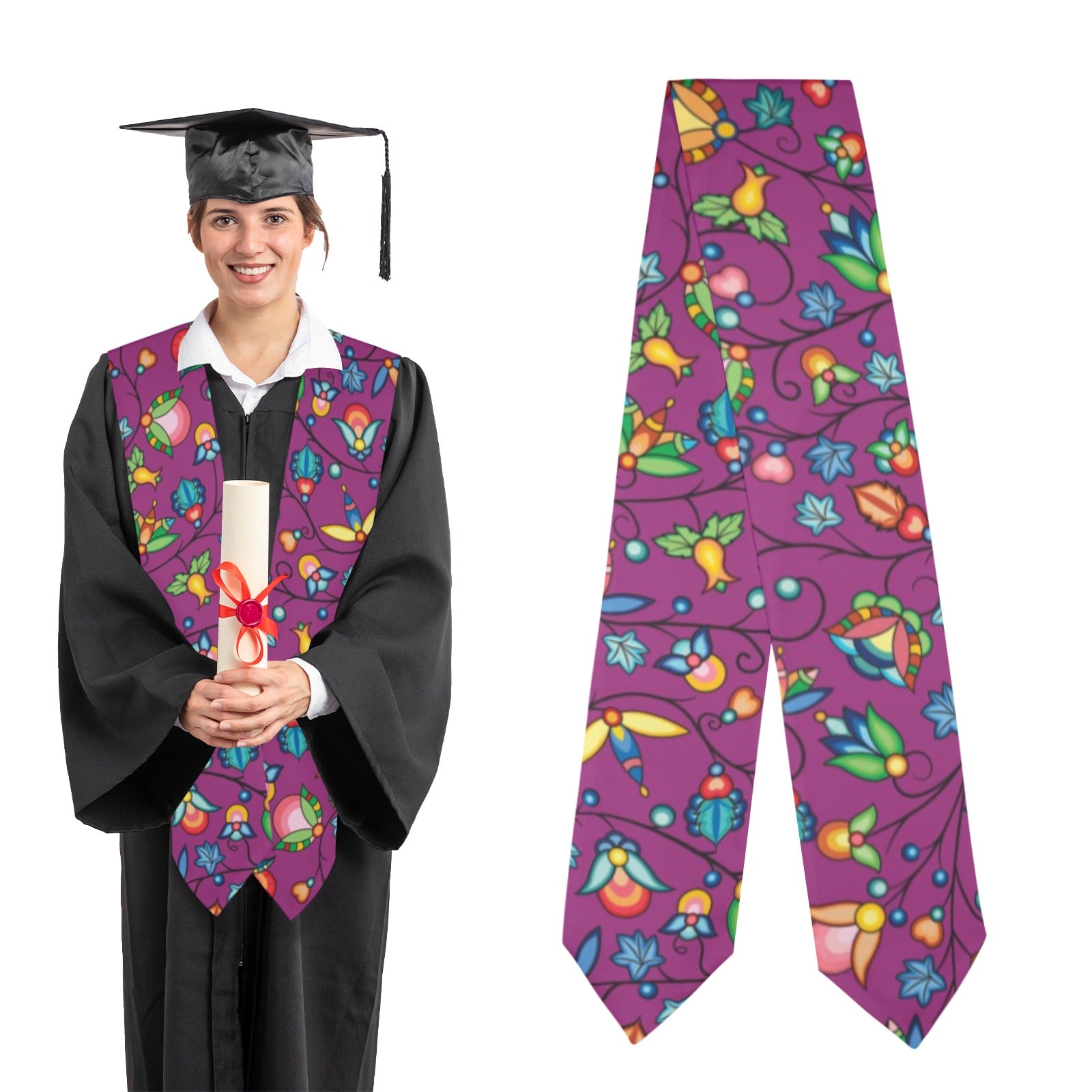 Prairie Plains Spirit Berry Soup Graduation Stole
