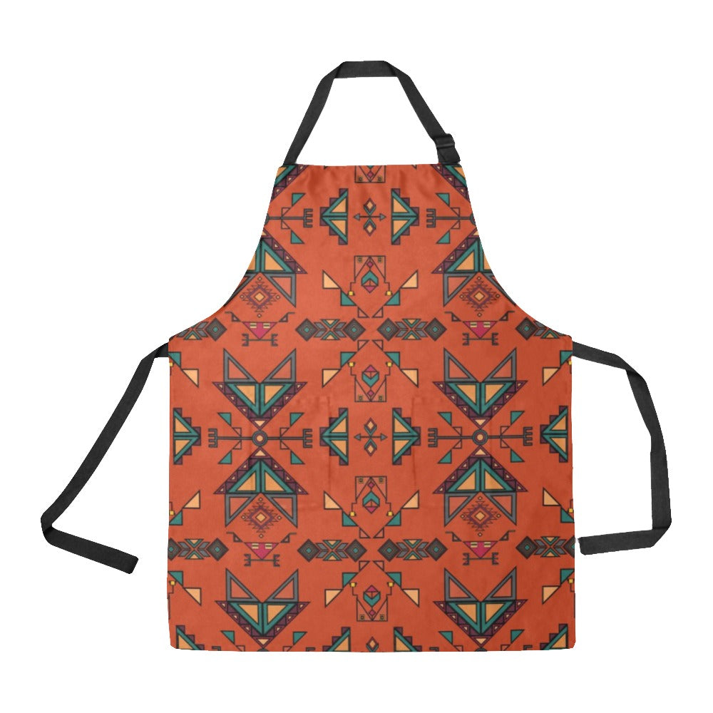 Arrow dawn Orange Apron