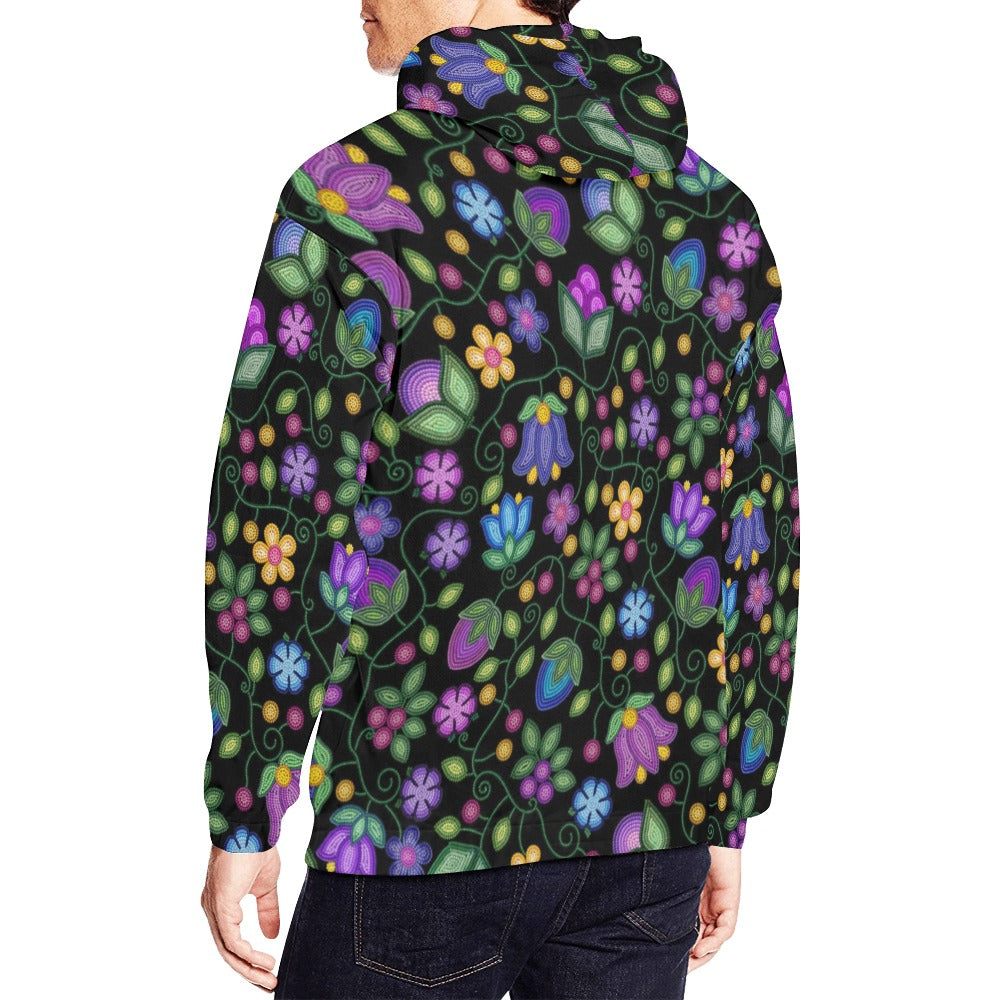 Bloom Uplift Black Hoodie for Men (USA Size)