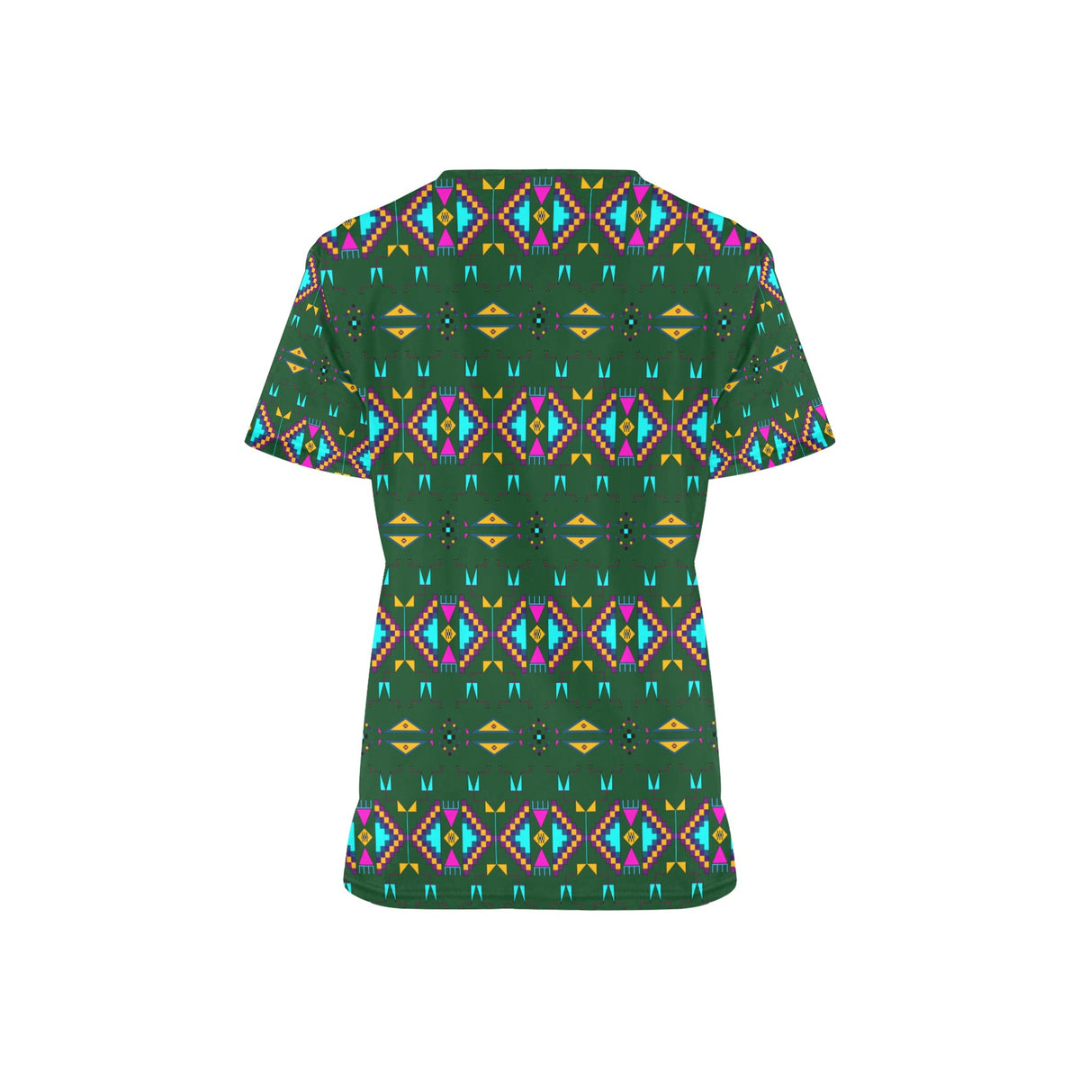 Rite of Passage Squash Leaf Scrub Top