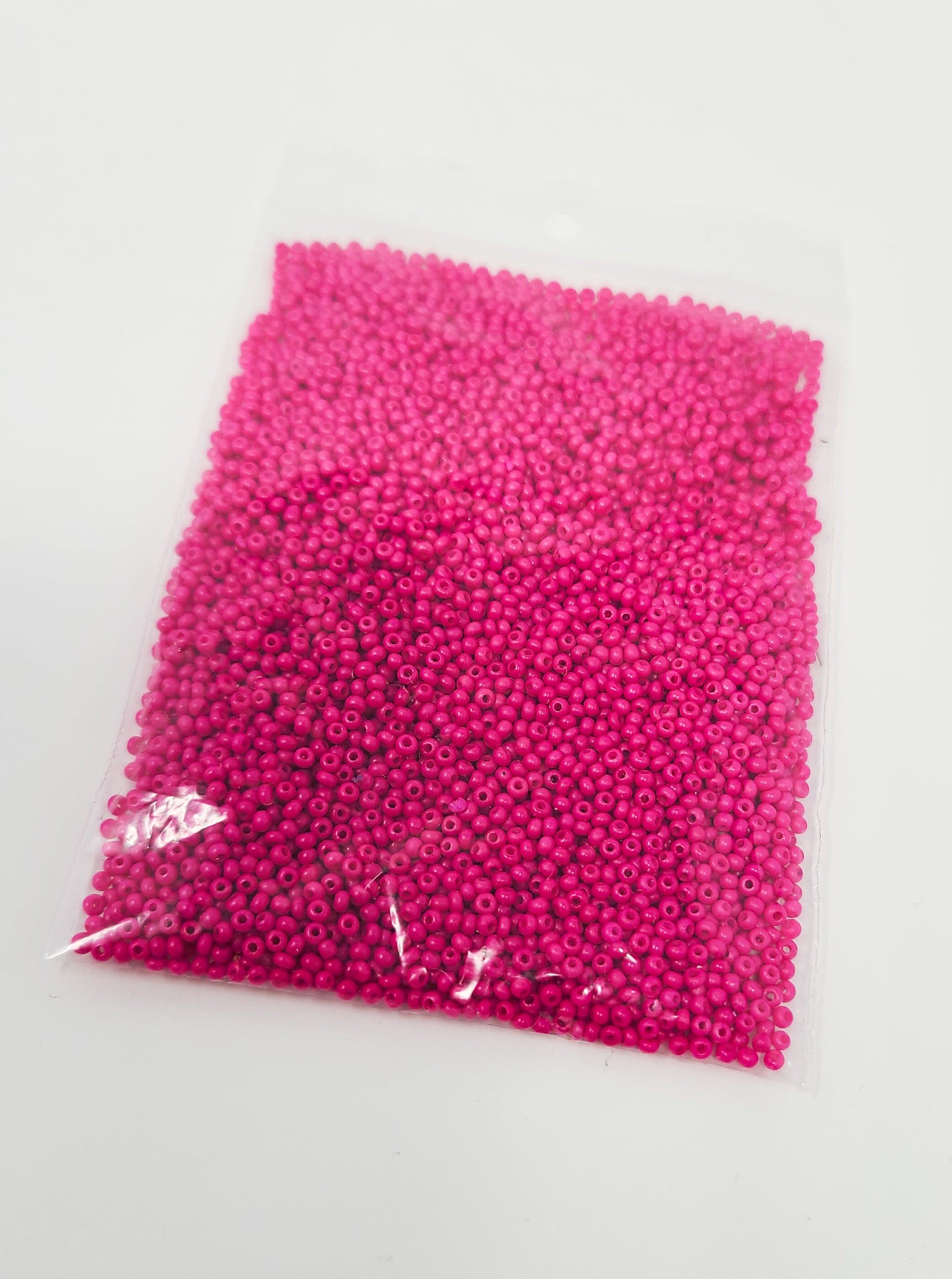 Glass Beads - Magenta