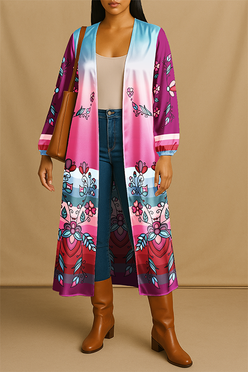Aurora Blooms Wrap